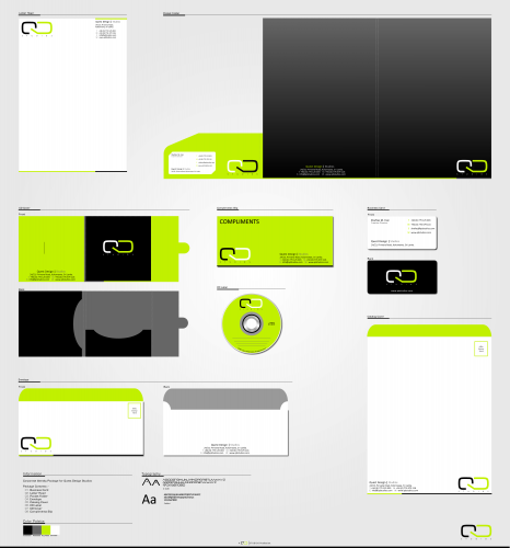 Corporate Identity by ~qdstudios Corporate Identity by ~qdstudios