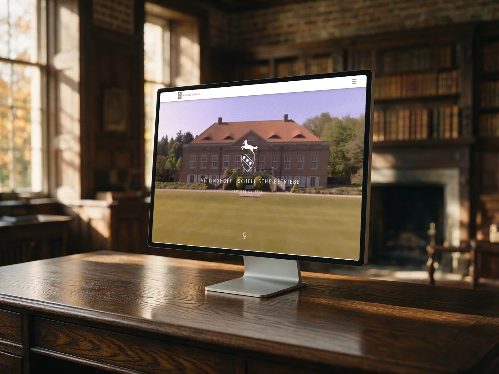 Schloss Kalbeck: Websites der Vittinghoff-Schell'schen Betriebe auf eigenem Server